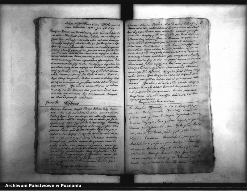 Obraz 20 z jednostki "Inscriptiones, resignationes [protocollon]"