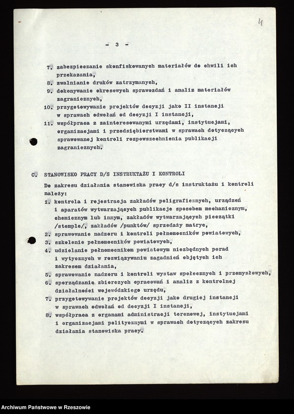 image.from.unit.number "Instrukcje i pisma okólne Naczelnika WUKPPiW [Wojewódzki Urząd Kontroli Prasy, Publikacji i Widowisk]w Rzeszowie"
