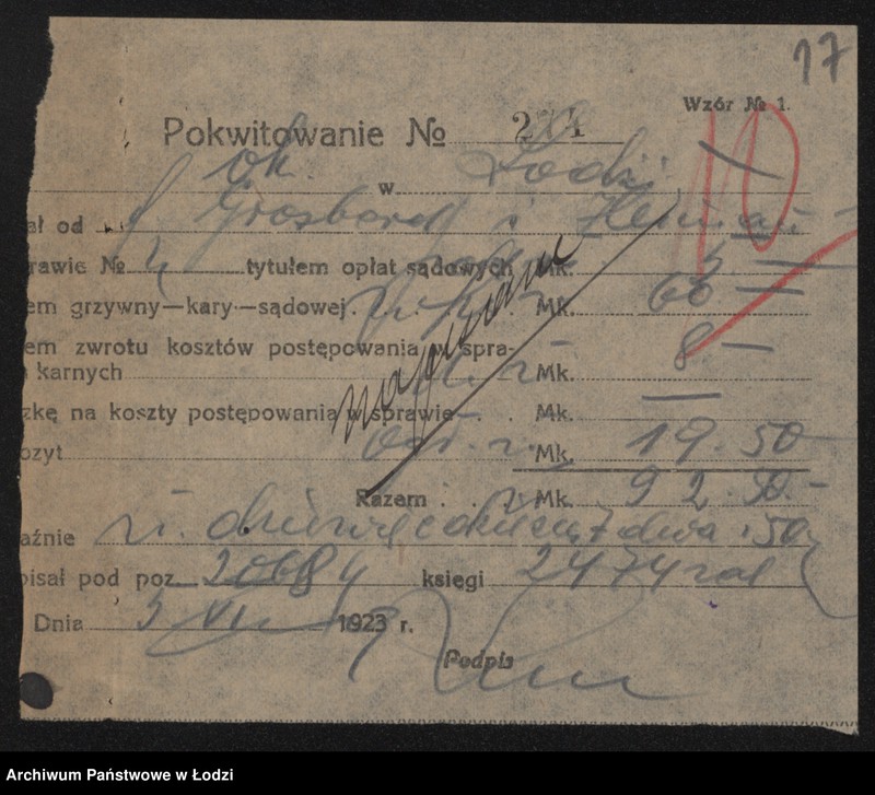 Obraz 19 z jednostki "Abram Grossbart, Henryk Heyman – spadkobiercy – wykończalnia i farbiarnia w Konstatynowie"