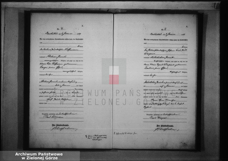 image.from.unit.number "Geburts-Haupt-Register 1909 No. 1 bis 104"