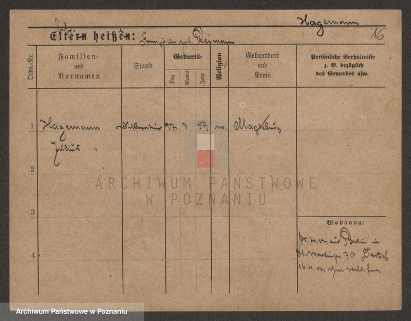 Obraz 16 z jednostki "Hagbeyer - Hajdrichowski (Hei..)"