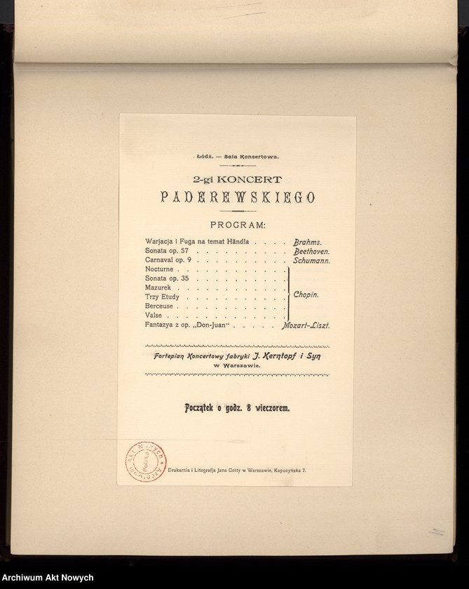 image.from.unit.number "I. J. Paderewski. Programmes de la tournée en Russie oraz w Królestwie Polskim, W. Brytanii, Niemczech, Francji i Hiszpanii. Programy koncertów; Programy z lat 1893-1898 i 1900-1902 - są w drugiej części tomu"