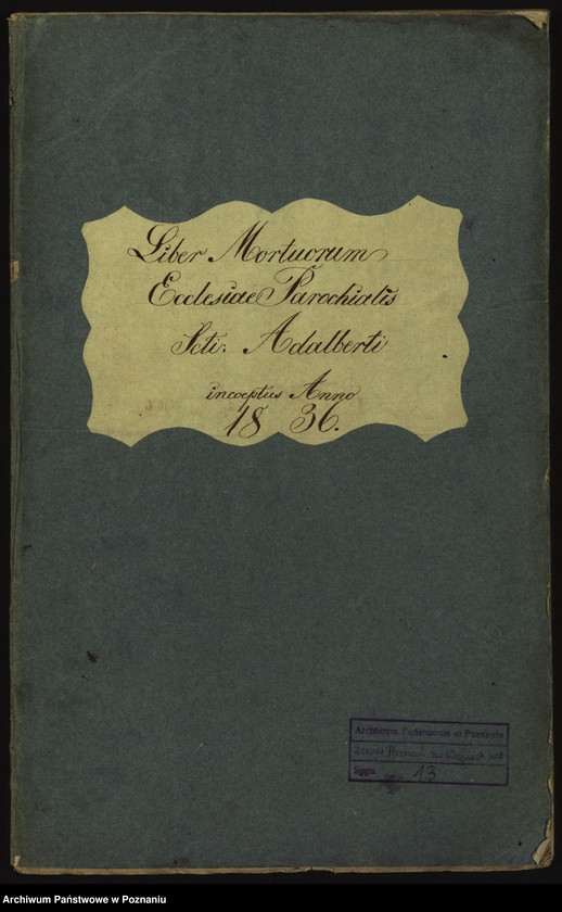 Obraz 2 z jednostki "Księga zgonów"