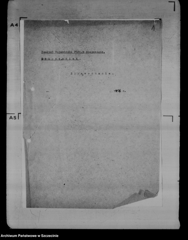 image.from.unit.number "Sprawozdania, informacje i oceny Komitetu Wojewódzkiego Polskiej Zjednoczonej Partii Robotniczej"