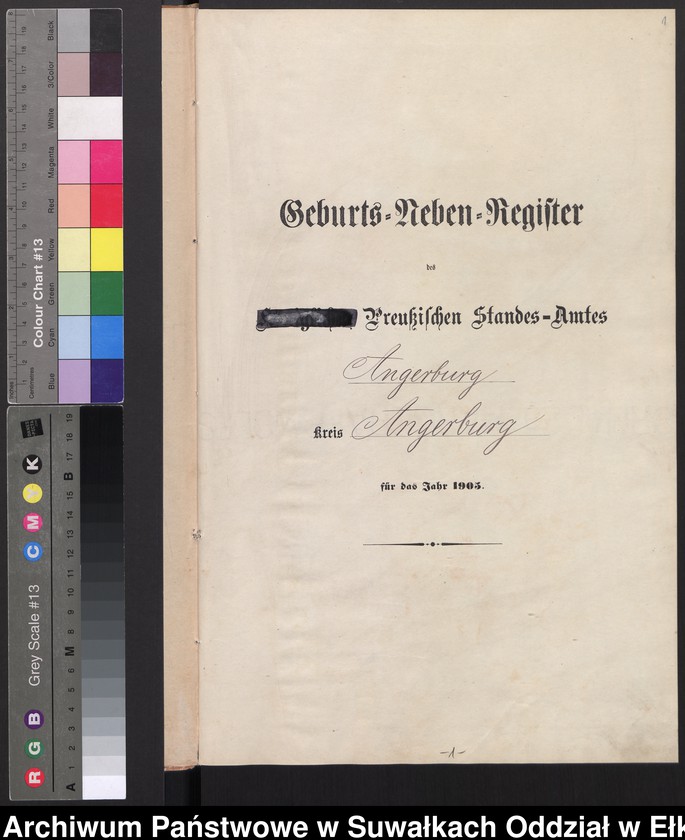 image.from.unit.number "Geburts-Neben-Register des Preussischen Standes-Amtes Angerburg Kreis Angerburg Band II"