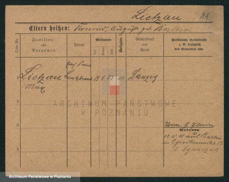 Obraz 14 z jednostki "Lica - Liczykowska"