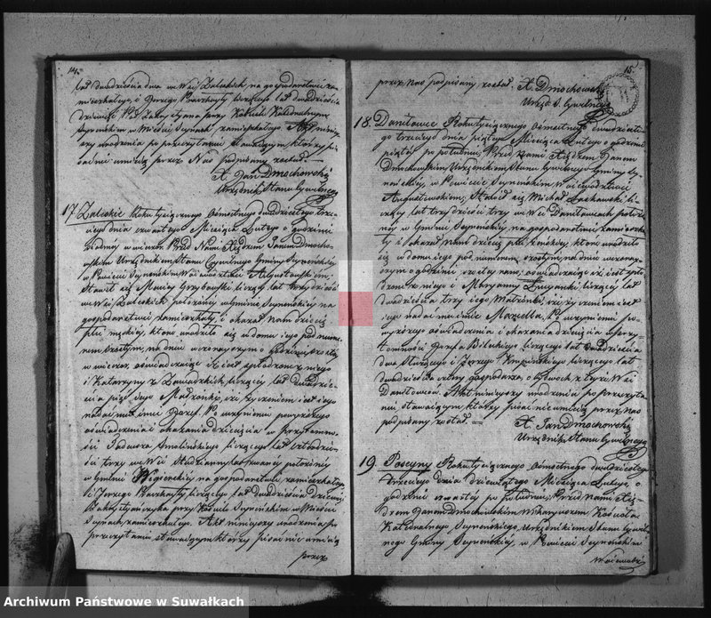 image.from.unit.number "Akta urodzonych w roku 1823 gminy seyneńskiey."