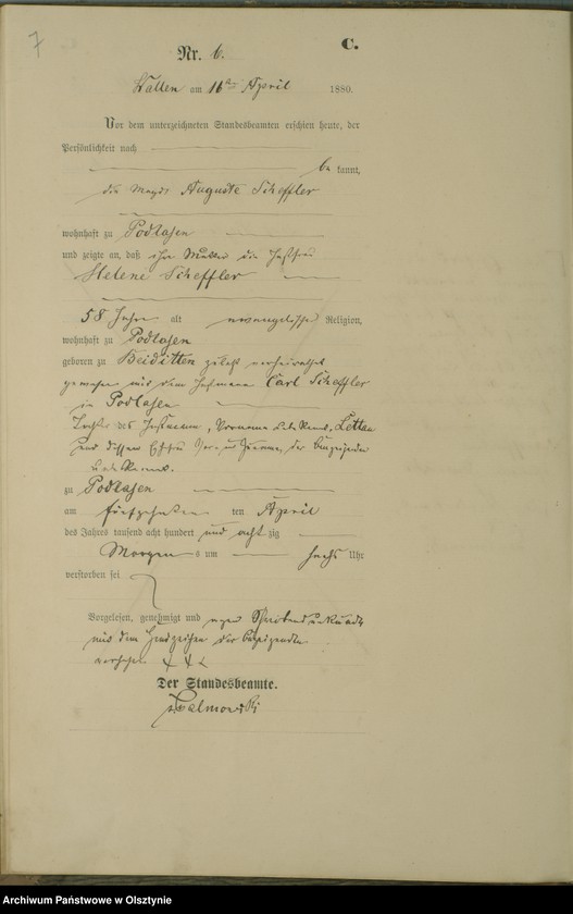 image.from.unit.number "Sterbe-Haupt-Register Nr 1 - 32"