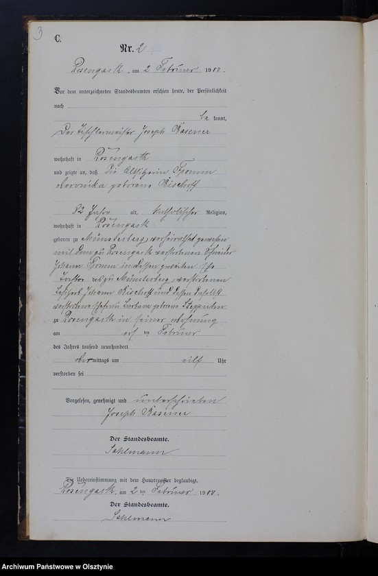 image.from.unit.number "Sterbe-Neben-Register Nr 1 - 43"