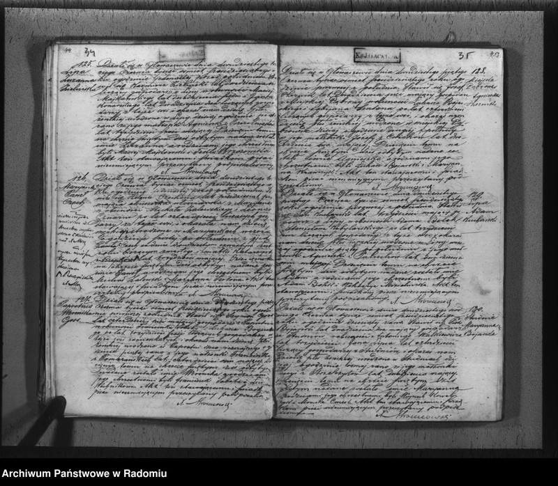 image.from.unit.number "[Duplikat akt urodzeń, małżeństw i zgonów parafii rzym.-kat. Głowaczów 1860 r.]"