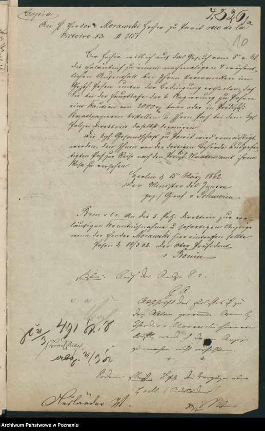 Obraz 14 z jednostki "A. betr. Theodor Theophil von Morawski"