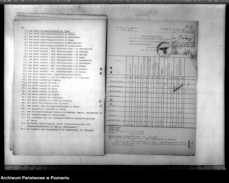 Obraz 13 z jednostki "Nachweisung von übertragbaren Krankheiten"