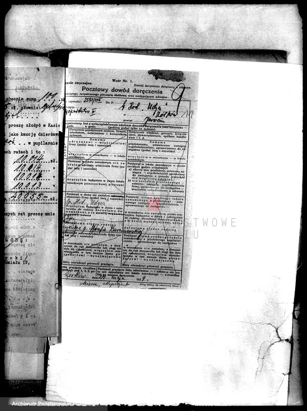 Obraz 15 z jednostki "Kaucja dzierżawna majątku państwowego Żółków"