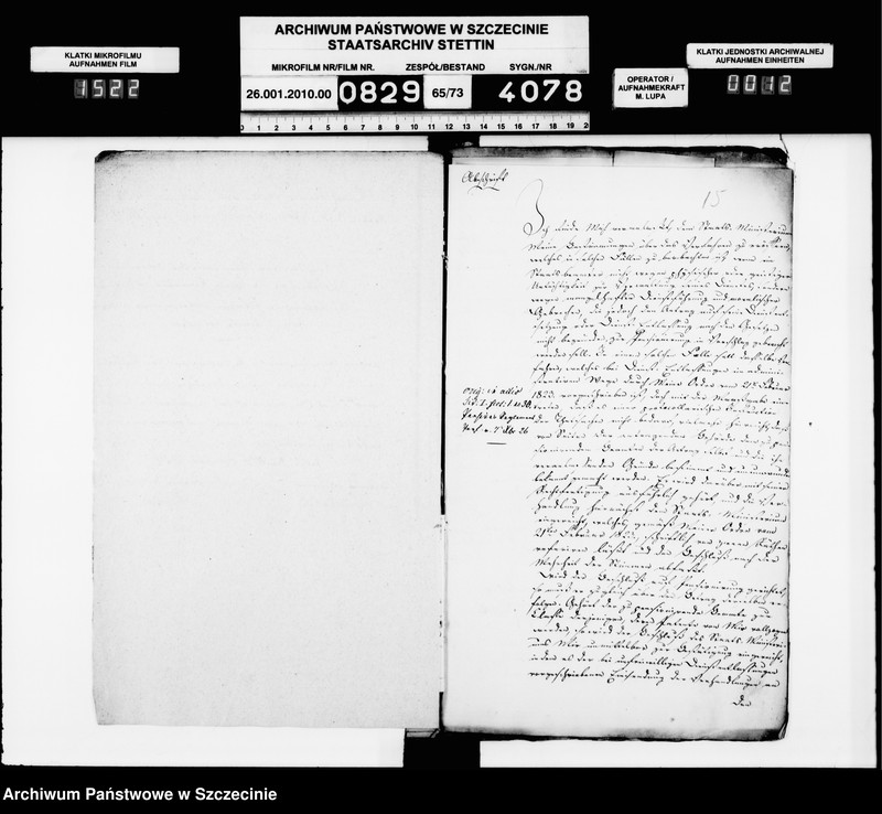 image.from.unit.number "Etats- und Kassensachen des Königl. Konsistorii und Provinzial Schulkollegii von Pommern, vol. III"