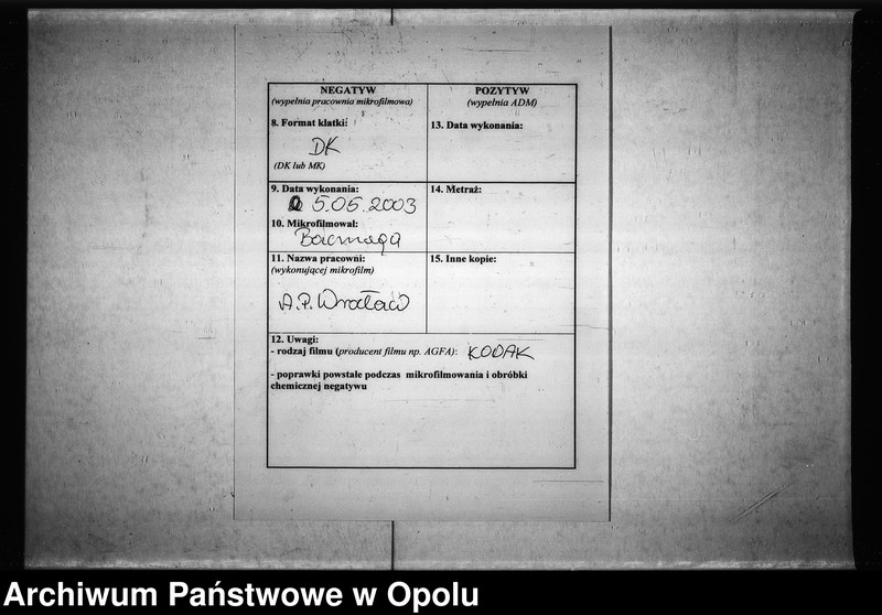 Obraz 3 z jednostki "Acta des Magistrats zu Oppeln betreffend: die vom Kaufmann Isaak Münzer angelegte Cigarren-Fabrik de Anno 1846"