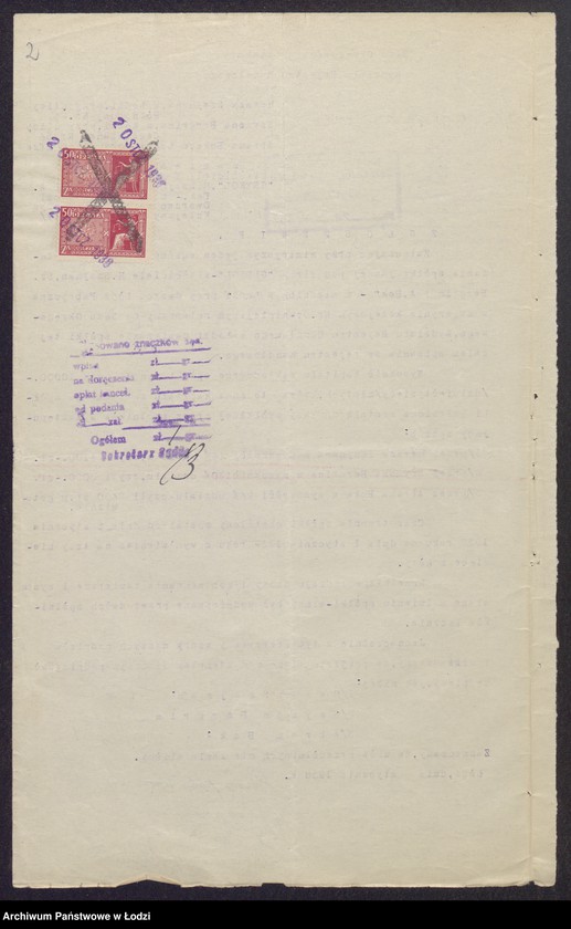 Obraz 4 z jednostki "Herszek Naftula Szajman, Szymon Bergrin, Abram Bok- kupno i sprzedaż ziemiopłodów, przetworów mącznych oraz komis"