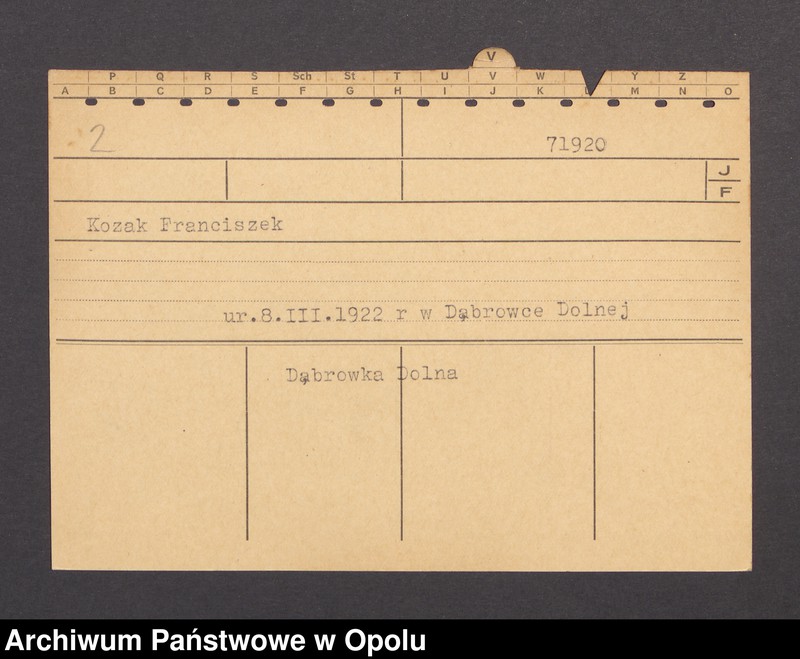 Obraz 4 z jednostki "[Rostek Franz, zam. Sudoll]"