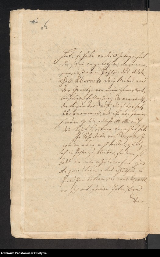 image.from.unit.number "In S. [Sachen] des Anthon von Warckau wegen seiner Abwesenheit"