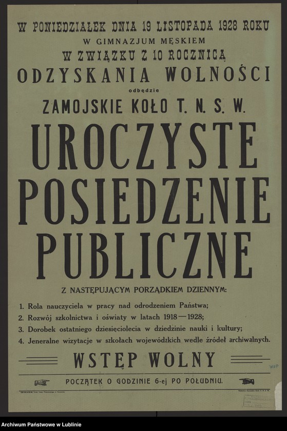 Obraz 3 z kolekcji "Edukacja i oświata na plakacie, afiszu i druku ulotnym APL111"