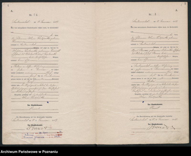 Obraz 5 z jednostki "Geburts-Neben-Register"