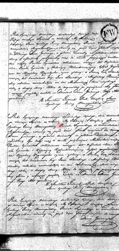 image.from.unit.number "Akta Zaślubionych Gminy Krasnopolskiey R-ku 1823. Powiat Seyneński. Województwo Augstowskie."