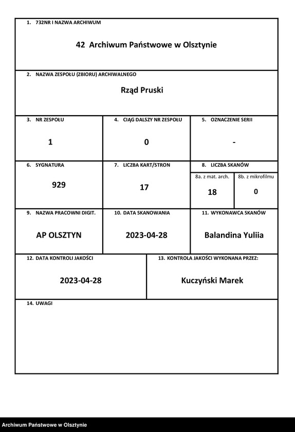 image.from.unit.number "[Przyjęcie Gregera Nitscha do Szpitala Starostwa w Kętrzynie]"