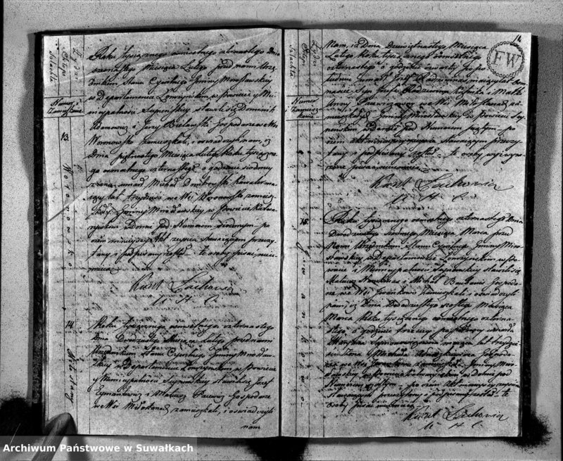 image.from.unit.number "Akta Umarłych w Gminie Mirosławskiey w R-u 1814 od dnia 1-go Stycznia do ostatniego Grudnia"