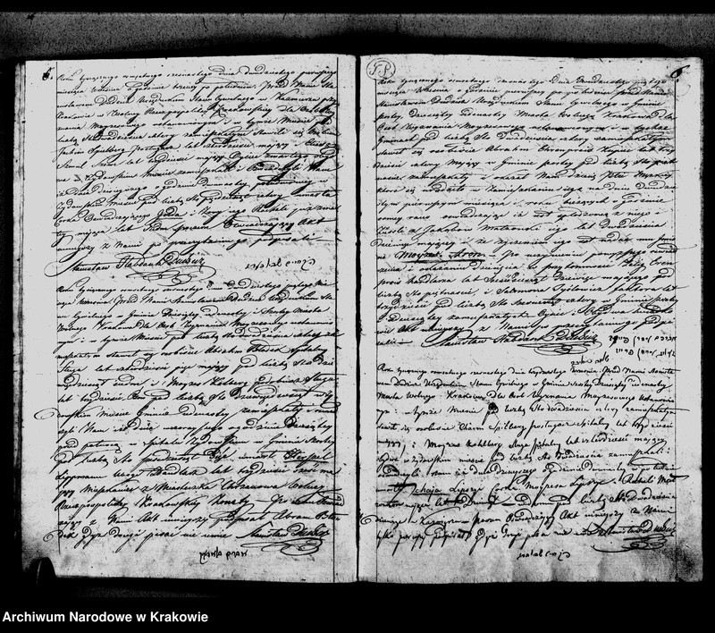 image.from.unit.number "Xięga IIga Akt Stanu Cywilnego dla Zgromadzenia Osób Wyznanania Moyzesowego w Wolnem Miescie Krakowie Zamieszkałych Obeymuiąca Akta Urodzenia i Przyznania Przysposobienia i Zeyscia w Roku 1816m prowadzona i Redagowana przez Stanisława Hebdank Dudzicza Urzędnika Stanu Cywilnego teyze Gminy"