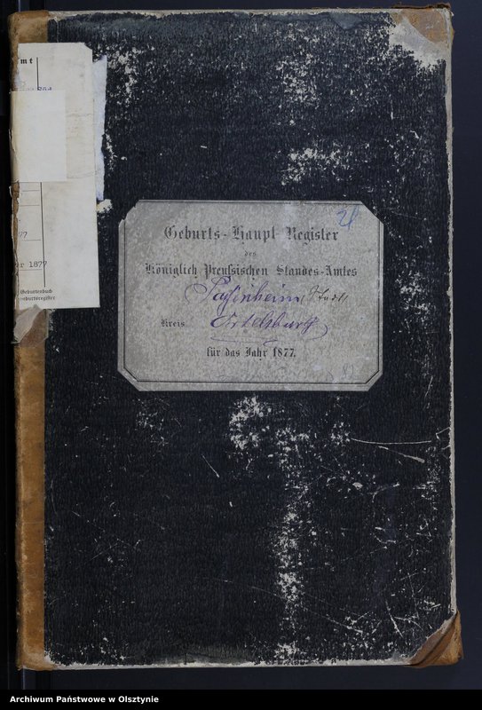Obraz 2 z jednostki "Geburts-Haupt-Register Nr 1 - 78"