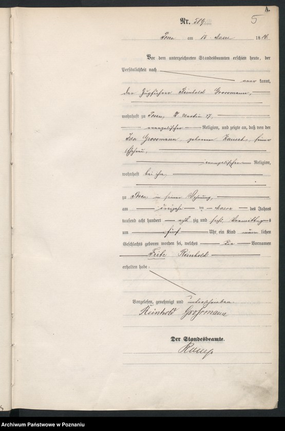 Obraz 8 z jednostki "Księga urodzeń t. II"