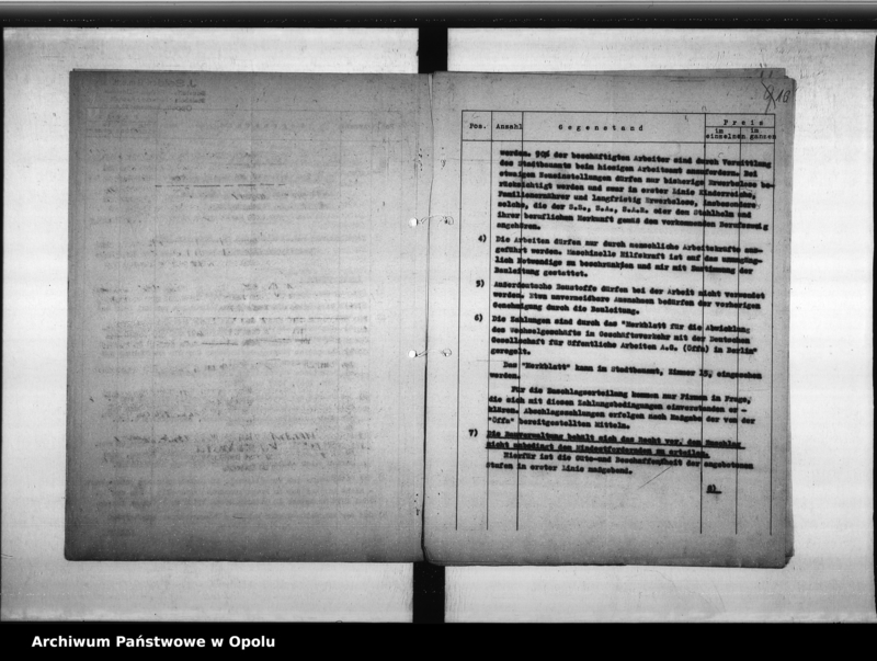 Obraz 14 z jednostki "Kunststeinstufen Erweiterungsbau des Rathauses B[an]d VIII"