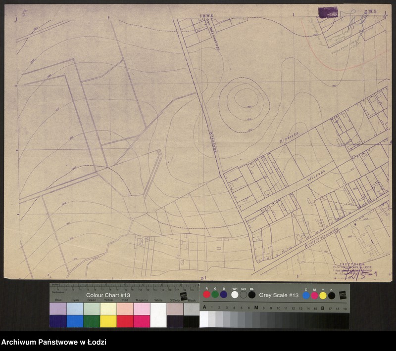 Obraz 1 z jednostki "Plan m. Łodzi 1: 2000. Sekcja SW 5"