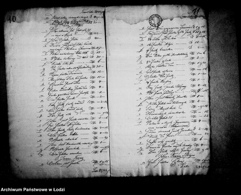 Obraz 12 z jednostki "Akta tyczące się egzekwowania należytości pocztowych"