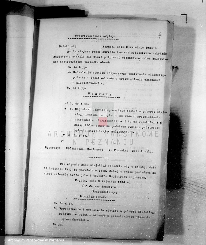 Obraz 8 z jednostki "Podatki komunalne miasta Kcyni"