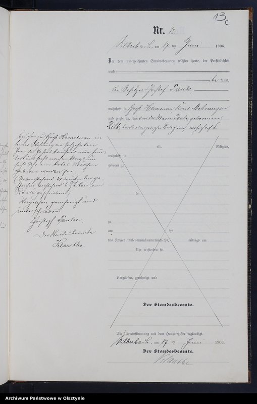 image.from.unit.number "Sterbe-Neben-Register Nr 1 - 28"