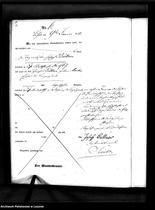 Obraz 9 z jednostki "[Księga zgonów - miasto]"