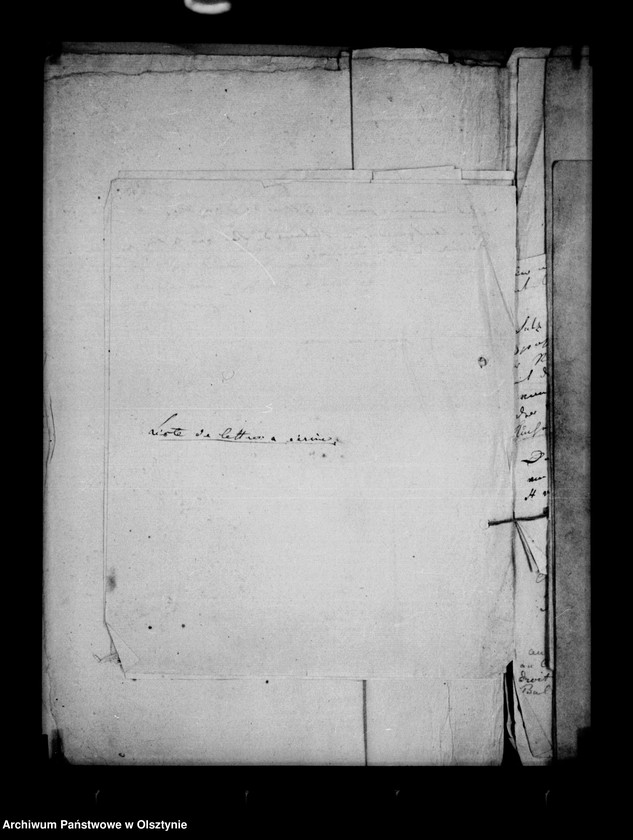 image.from.unit.number "/Papiers du Camp de Landau de Carl Fr. Lehndorff, Manöverbericht mit pro memorias/."