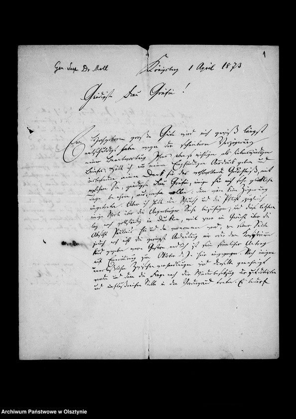 image.from.unit.number "/46 Briefe von Geistlichen aller Amtsstufen und einiger Lehrer an Anna Gfin Lehndorff geb. Hahn/"