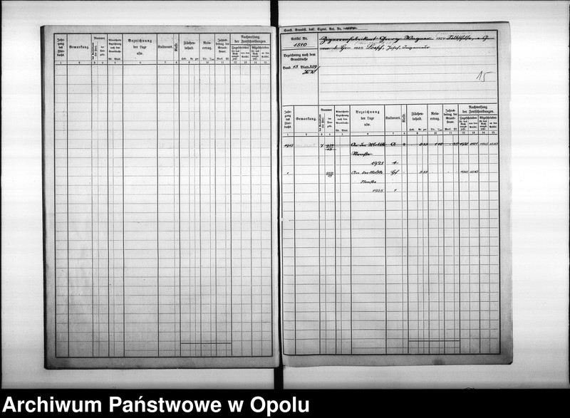 Obraz 17 z jednostki "Mutterrolle des Gemeindebezirks Oppeln 6ter Band, enthaltend die Artikel von Nr 1501 bis Nr 1800"