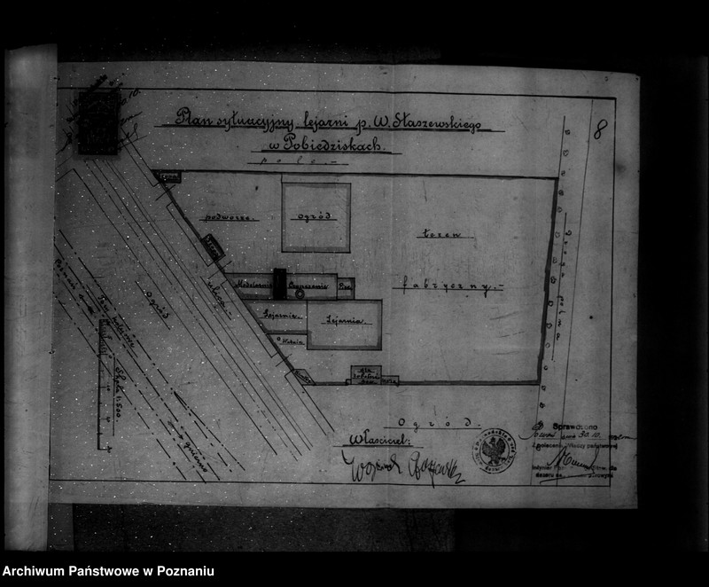 Obraz 12 z jednostki "Fabryka maszyn W. Staszewskiego w Pobiedziskach powiat poznański nr porządkowy kotła 66"