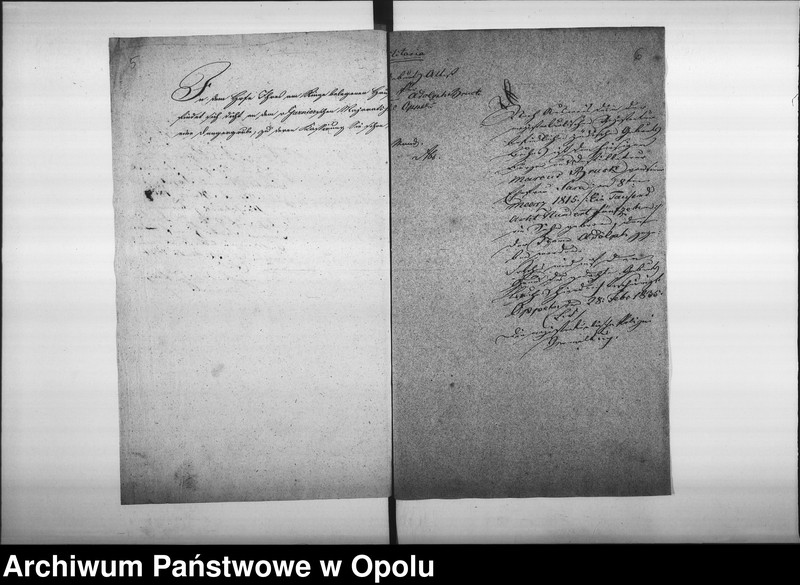 Obraz 9 z jednostki "Acta des Magistrats zu Oppeln betreffend Ertheilung von Geburts pp. Attesten für Juden"