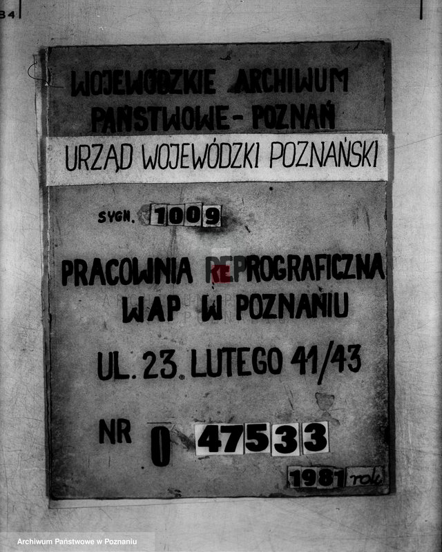 Obraz 1 z jednostki "/Towarzystwo Ogrodu Działkowego i Hodowli Drobnego Inwentarza im. św. Wojciecha w Poznaniu/"