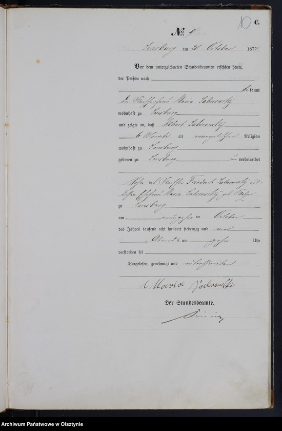 image.from.unit.number "Haupt-Sterbe-Register Nr 1 - 52"