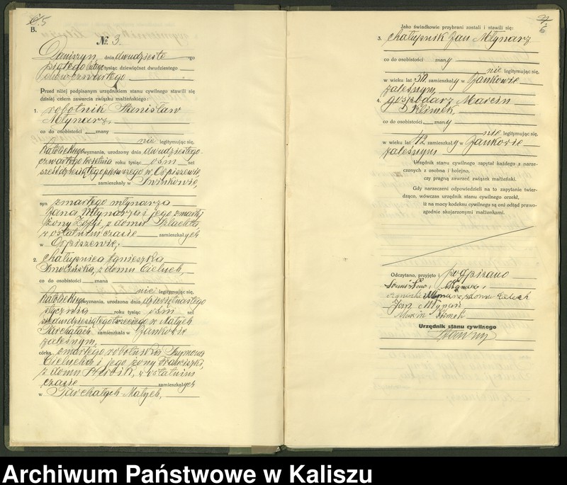 Obraz 6 z jednostki "[Księga małżeństw]"