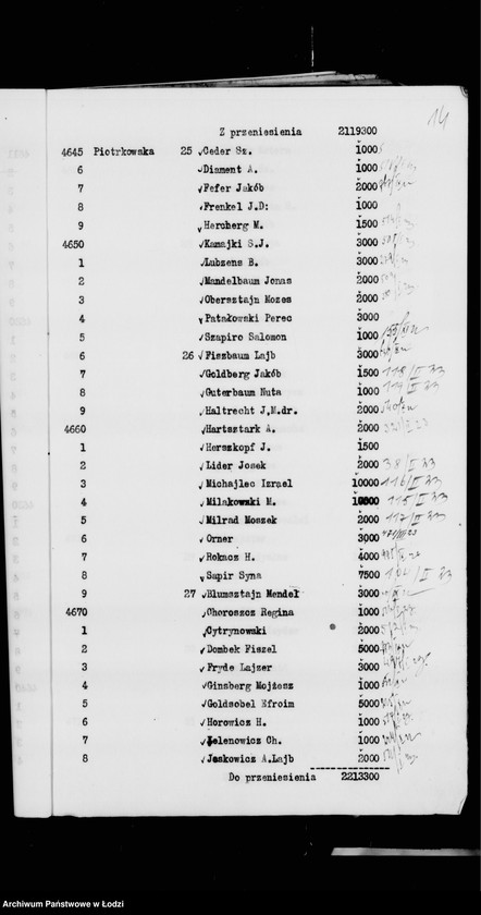 Obraz 17 z jednostki "Rejestr poborczy"