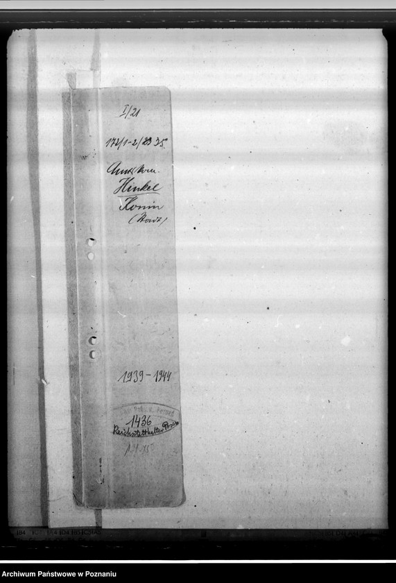 Obraz 4 z jednostki "Hinkel, Philipp, Amtskommisar, Konin"