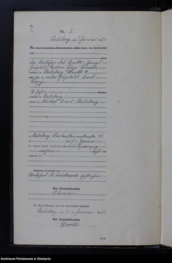 image.from.unit.number "Sterbe-Neben-Register Nr 1-158"