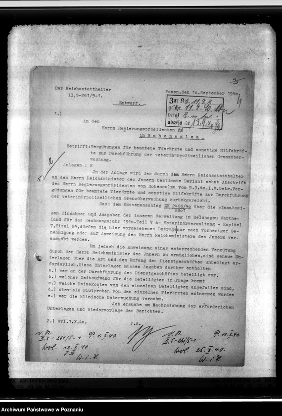 Obraz 8 z jednostki "Veterinär - polizeiliche Grenzüberwachung"