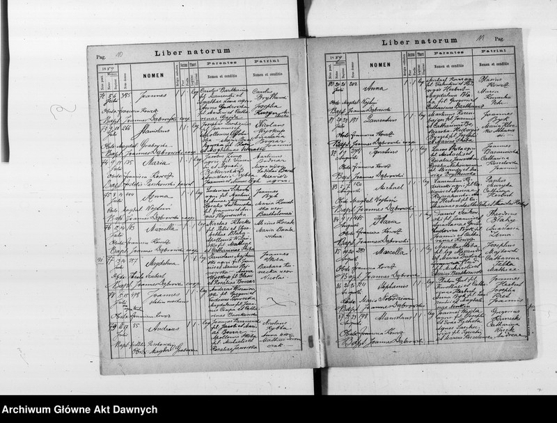 image.from.unit.number "Parafia: Barysz. Dekanat: Buczacz. Księga metrykalna urodzeń i ślubów 1889, 1891-1897, 1899 oraz zgonów 1889-1897, 1899 dla miasta Barysz i wsi: Puźniki*, Porchowa**, Weleśniów*, Zalesie Koropieckie*, Zrębówka (Zręby)*, Zubrzec**, Jezierzany, Wierzbiatyn."