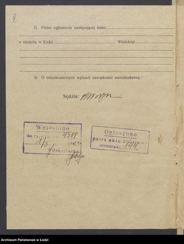 Obraz 10 z jednostki "Saul Nadel i S-ka"